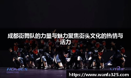 成都街舞队的力量与魅力聚焦街头文化的热情与活力