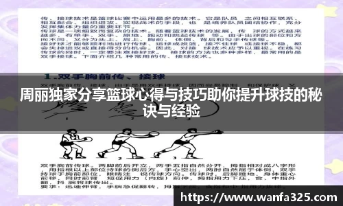 周丽独家分享篮球心得与技巧助你提升球技的秘诀与经验